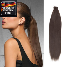Haarteil Pferdeschwanz 70 cm lang glatt synthetisch für Damen Mädchen