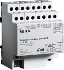 Gira 211400 KNX Heizungsaktor Basic 6-fach