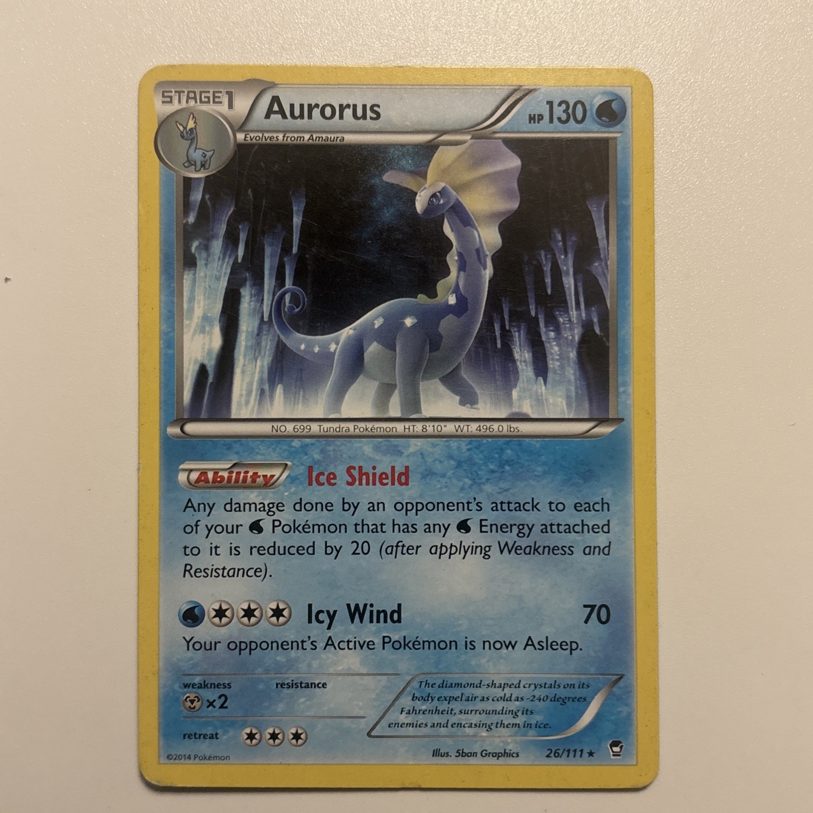 Pokemon TCG Aurorus 26/111