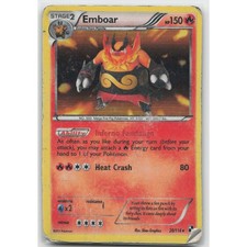 Emboar Holo Black and White 20/114 Holo Rare HP Pokemon