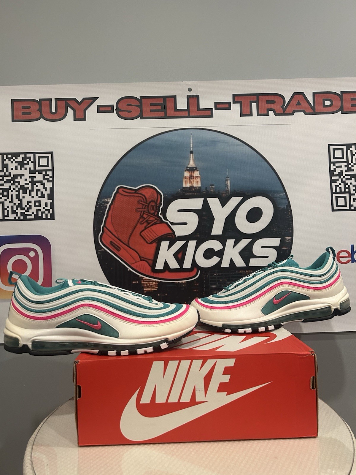 Size 13 - Nike Air Max 97 South Beach