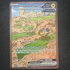 Pokemon IRON HANDS EX 248/182 PARADOX RIFT Holo
