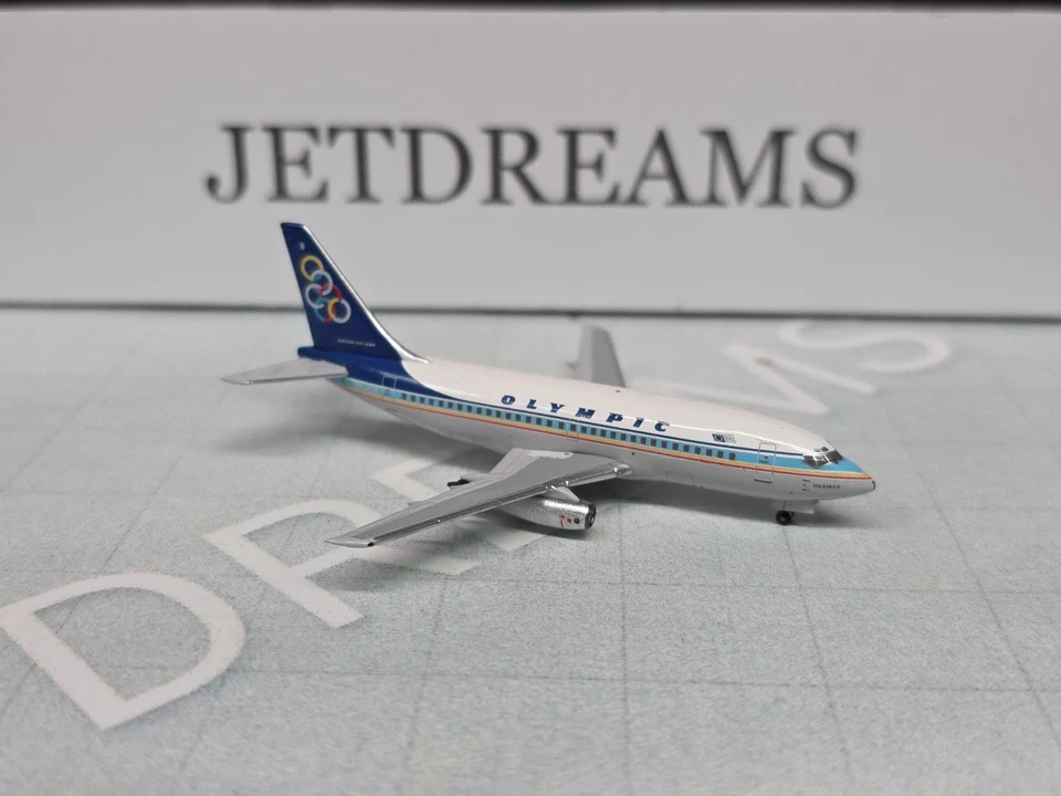 1/400 OLYMPIC AIRWAYS BOEING 737-200 1990'S COLORS "HERMES" SX-BCB AEROCLASSICS - Image 4 of 4