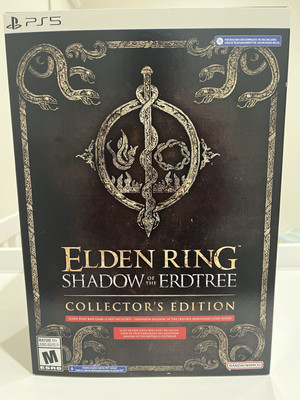 ELDEN RING Shadow of the Erdtree COLLECTORS EDITION w/ArtBook+Figure PS5-PlzRead