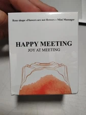 Happy Meeting Female Suction Rose Massager