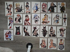 Hellsent Die Cut and Bumper Anime Stickers