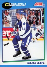 1991-92 Score Hockey #532 Claude Loiselle