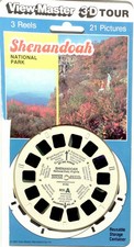 Shenandoah National Park Virginia 3d View-Master 3 Reel Packet