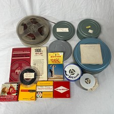 29 Vintage 8mm Super 8 Reels  Film Cans Ski Alaska Island Expedition Home