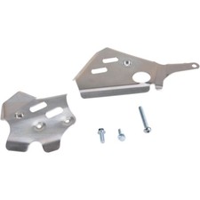 Works Connection Aluminum Frame Guards Yamaha YZ125/YZ250 (Silver) 15-235