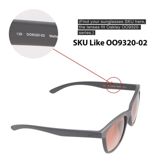 Walleva Ice Blue Polarized Replacement Lenses For Oakley Moonlighter Sunglasses - Picture 5 of 8