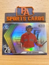 2022 Bowman - Chrome Bowman Scouts Top 100 #BTP-28 Jeter Downs (RC)
