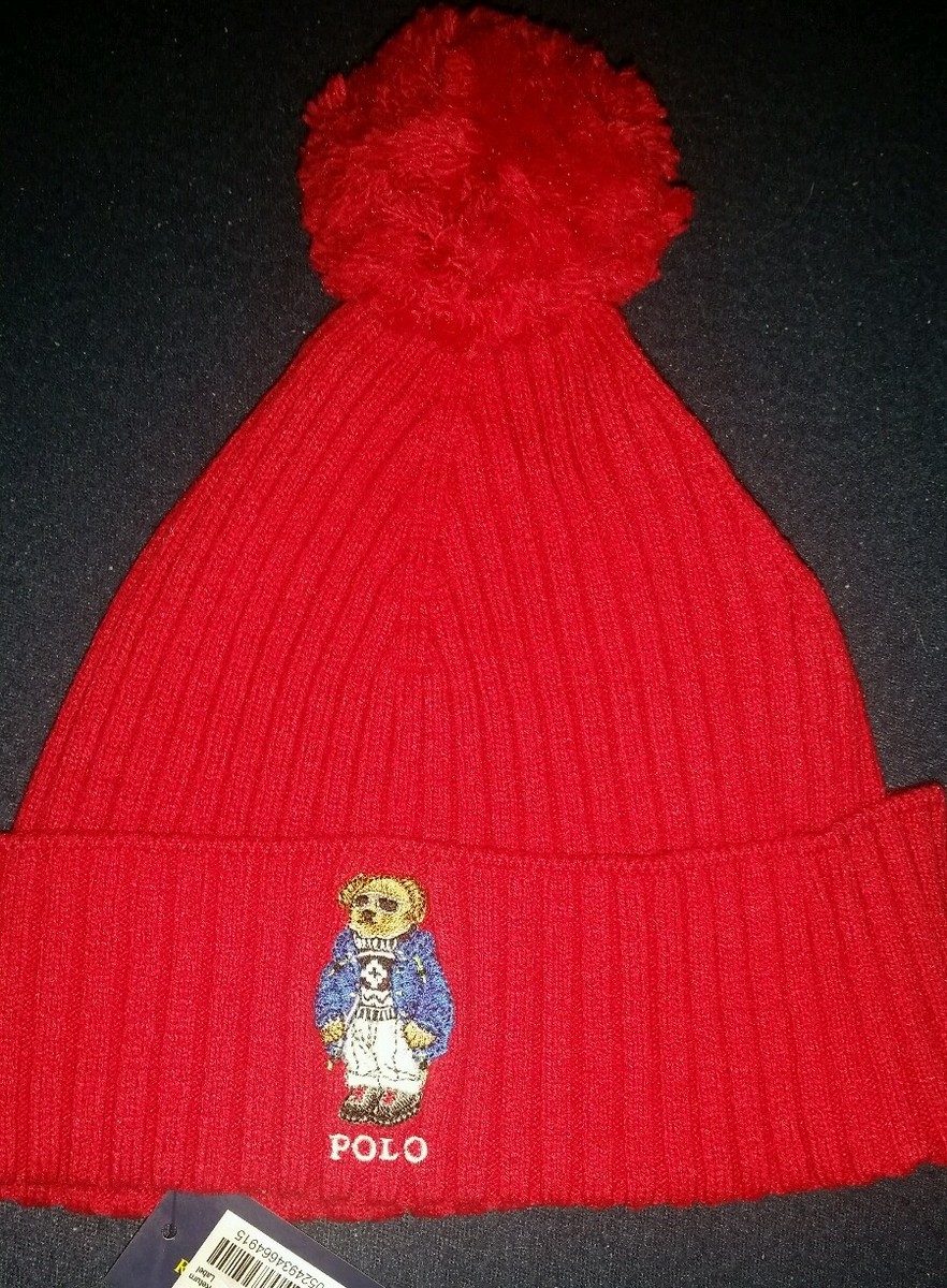 Polo Ralph Lauren RLX Knitted Ski Bear Preppy Holiday Stadium