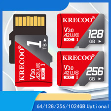 256GB 1TB Extreme Micro SD UHS-I A2 V30 U3 Memory Card TF Card Ultra Class 10