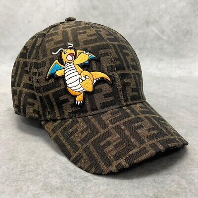 FENDI x FRGMT x POKÉMON Collaboration Dragonite Ball Cap Hat FENDI x FRGMT x POKÉMON Collaboration Dragonite Ball Cap Hat