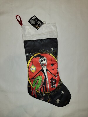 NWT Disney Stocking The Nightmare Before Christmas Jack Skellington