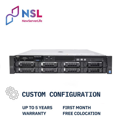 DELL R730 8LFF 2x E5-2667v3 3.2GHz =16 Cores 64GB H730 2x 2TB SAS 4xRJ45