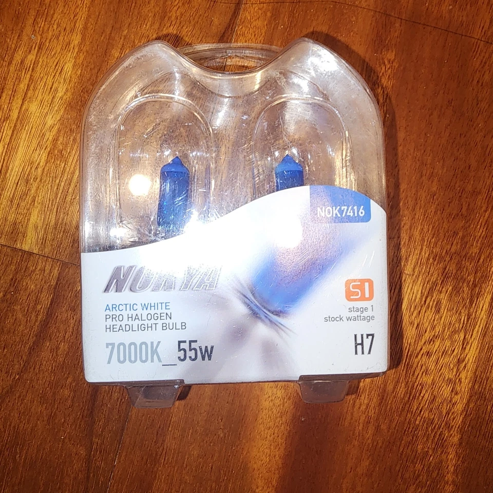 Nokya Arctic White Pro Halogen Headlight Bulbs (2PC) H7 55w - Image 2 of 3