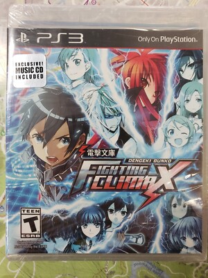 Dengeki Bunko FIGHTING CLIMAX SEGA (Playsation 3 PS3) Brand New