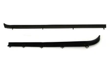 87-96 Ford F150 Passenger Door Outer & Inner Window Glass Weatherstrip Seals OEM