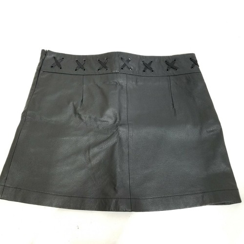 Leather Mini Short Skirt 