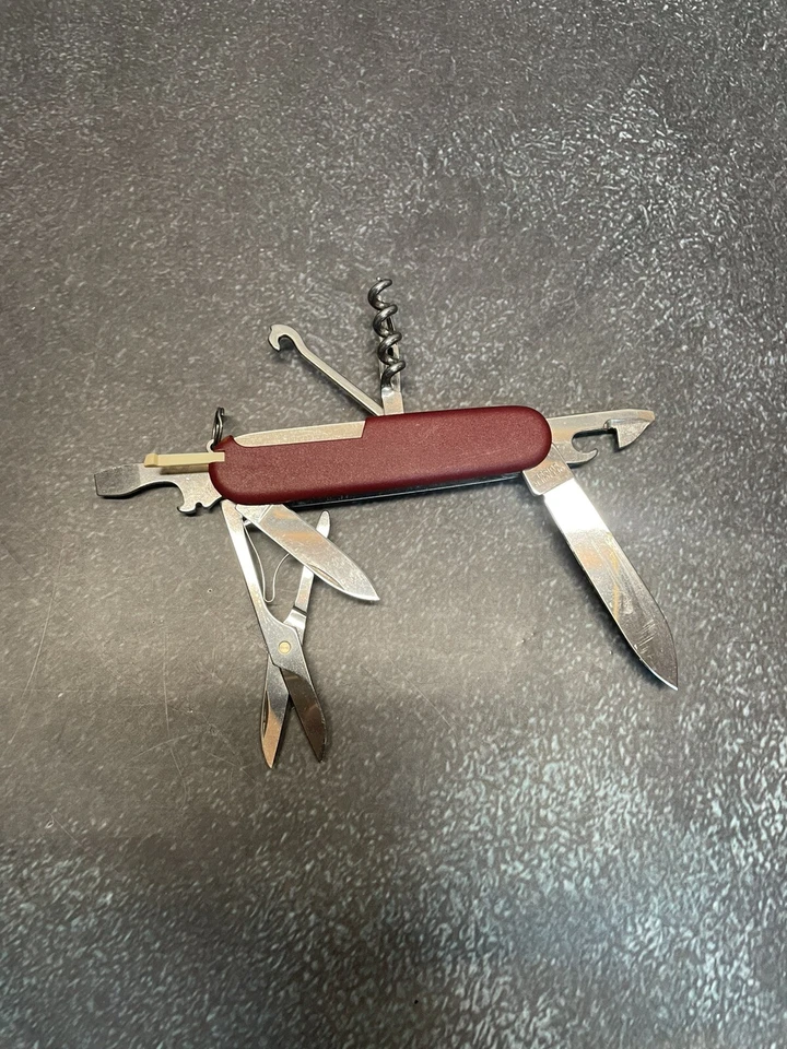 复古正版瑞士军官军刀多工具 Victorinox Rostfrei — 第 4/4 张图片