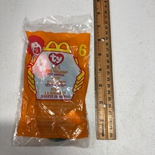 McDonalds Happy Meal Toy Ty Teenie Beanie Babies 1999 - Iggy The Iguana 6 - NIP