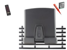 Sommer RUNner+ Schiebetorantrieb 800kg Zahnstange EADAMS Set 3in1GN SOMloq2