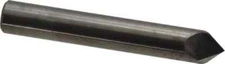 Accupro 3/8" Cutter Head Diam, 3/8" Shank, 2 Flute Single End Solid Carbide C...