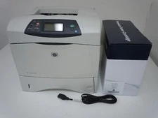 HP LaserJet 4300N Laser Printer w/New Toner & Warr *Network / Parallel IEEE 1284