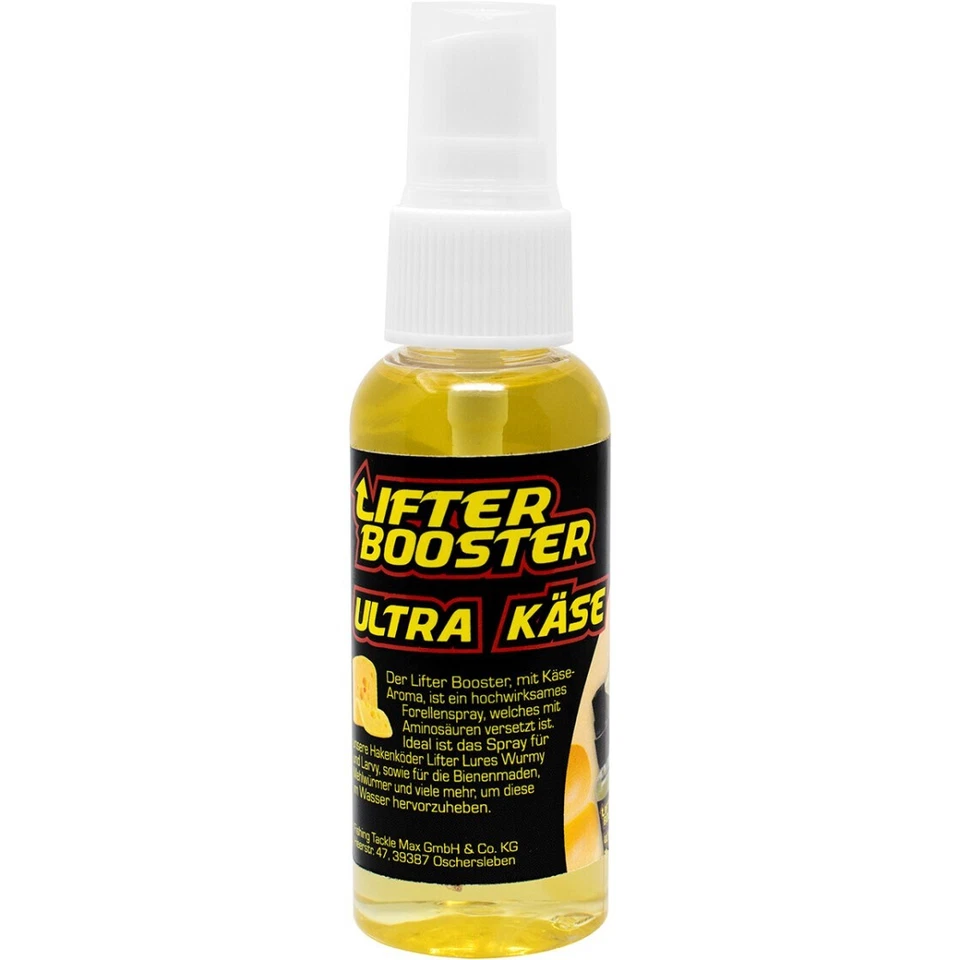 FTM Lifter Booster Ultra Spray 50 ml Forellenlockstoff Aromaspray Lifter Lures - Bild 2 von 4