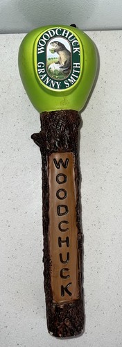 WOODCHUCK GRANNY SMITH HARD CIDER draft Beer tap handle SW44 | eBay