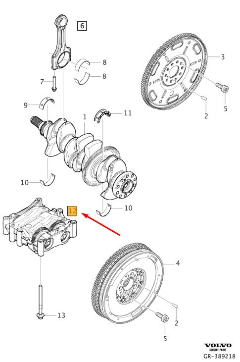 Volvo Xc60 2018 Balanced Shaft 31492533 for sale online | eBay 