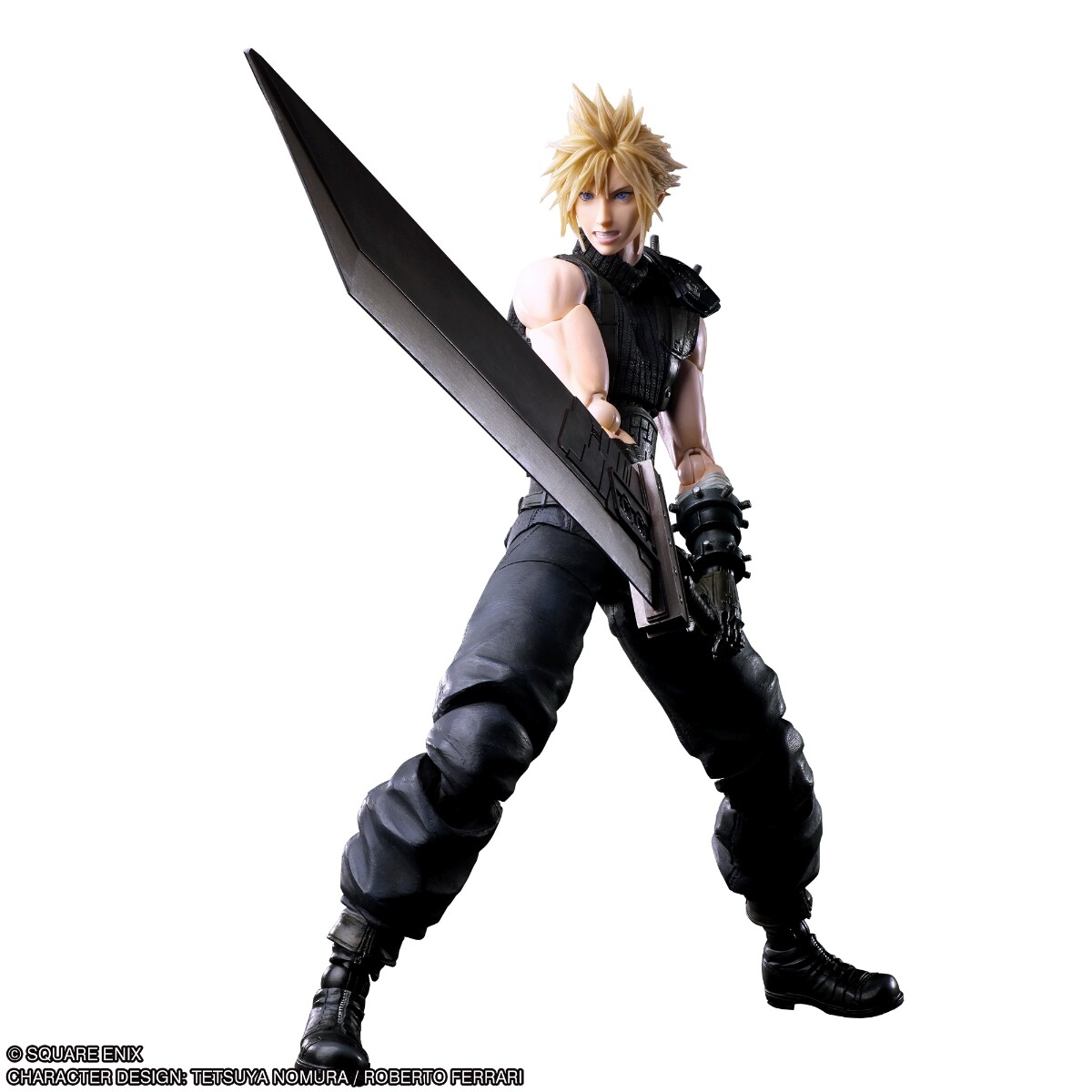 FF Final Fantasy 7 Rebirth Play Arts Kai Cloud Strife Toy Action