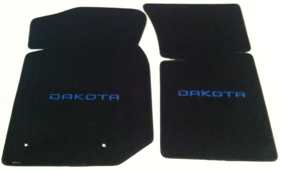 Lloyd Mats Velourtex Fiero Custom Embroidered Front Floor Mats (1984-1988