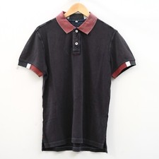 Napapijri Printed Polo Men's T-Shirt Collared Short Sleeve Cotton Black S 256263