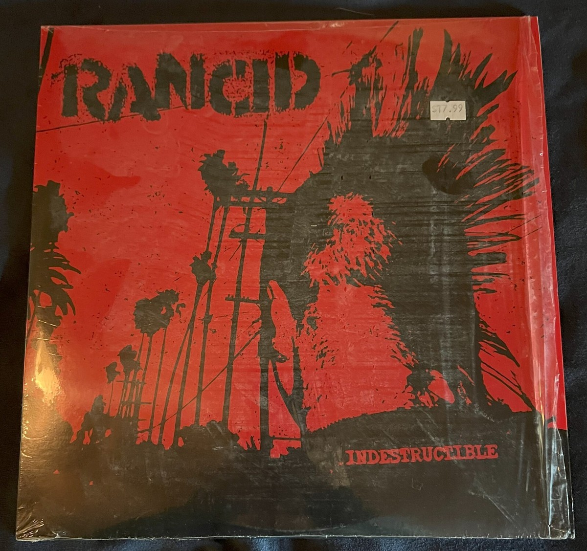 Rancid - Indestructible 2xLP 2003 in Shrink Black vinyl