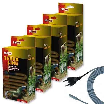 Happet Terrarium Heizkabel, Heizung Heizer Bodenheizung Aquarium Kabel