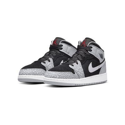 Nike Air Jordan 1 Retro Mid Schuhe ''Elephant Print''