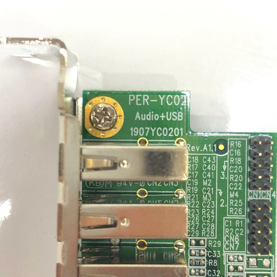 AAEON TF-PER-U00A AC97 Audio Daughter + USB Board PER-YC02 1907YC0201 Mini-PCI - Image 4 of 4