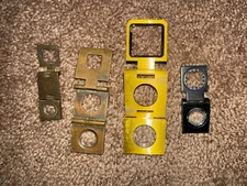 4 Antique German And Japan Made Folding Loupes Magnifying Glass Thread Counter