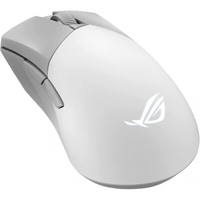 Asus ROG Gladius III Wireless AimPoint Gaming Maus weiß 36000dpi RGB-Beleuchtung
