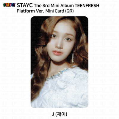 StayC The 3rd Mini Album TEENFRESH Platform Ver. QR Mini Card