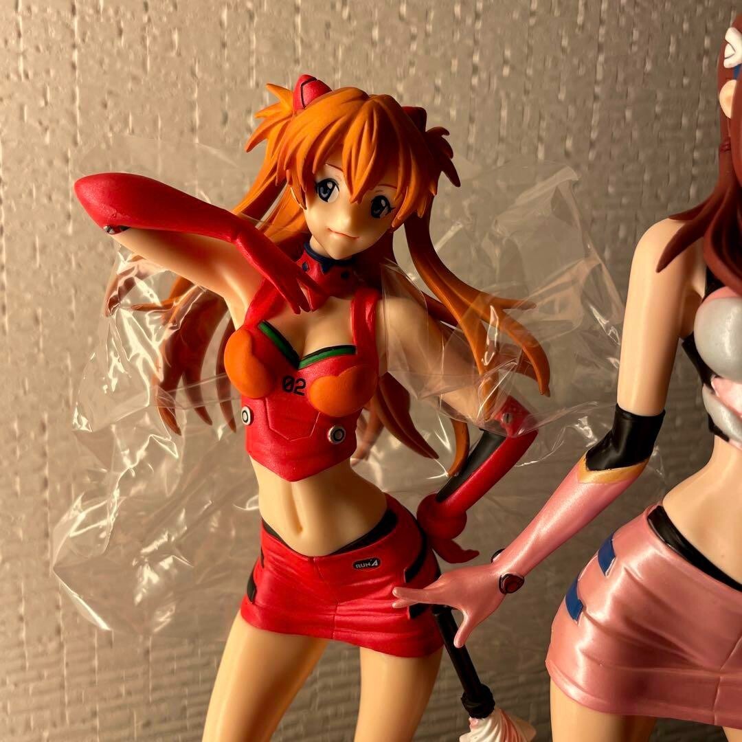 EVANGELION ASUKA AYANAMI REI RARE FIGURE SEGA 20° Anniversario Gainax - Foto 8