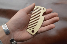 Hot Solid Brass Comb Pocket Multi Tools Comb Bottle Opener Wrench Man EDC Gift