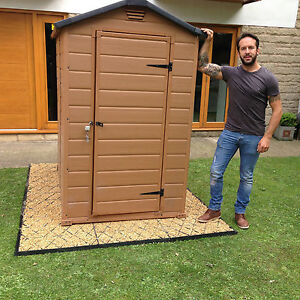 garden shed base kit 15x10 membrane 15 x 10ft ecodeck base