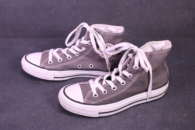 Converse Sneaker Chucks All Star Classic Hi Unisex Gr. 36,5 grau Canvas BC322