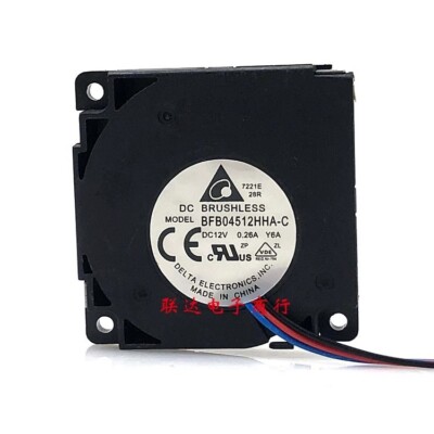 Delta BFB04512HHA-C DC12V 0.26A 4510 3-wire blower cooling fan