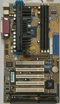Soltek SL-67EV1 SLOT 1 ATX Motherboard SDRAM AGP PCI ISA | VIA Apollo Pro 133