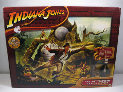 Indiana Jones - The Lost Temple of Akator Playset / Hasbro 2008 NEU & OVP